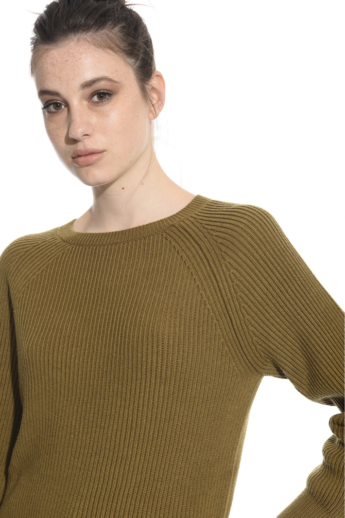 Wool and cotton blend sweater Intrend Wool and cotton blend sweater Intrend