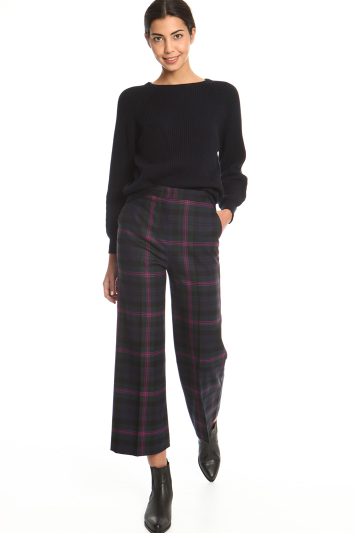 Wool and cotton blend sweater Intrend Wool and cotton blend sweater Intrend