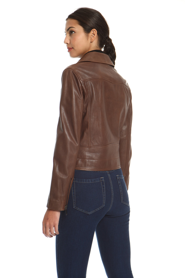 Real leather biker jacket Intrend Real leather biker jacket Intrend