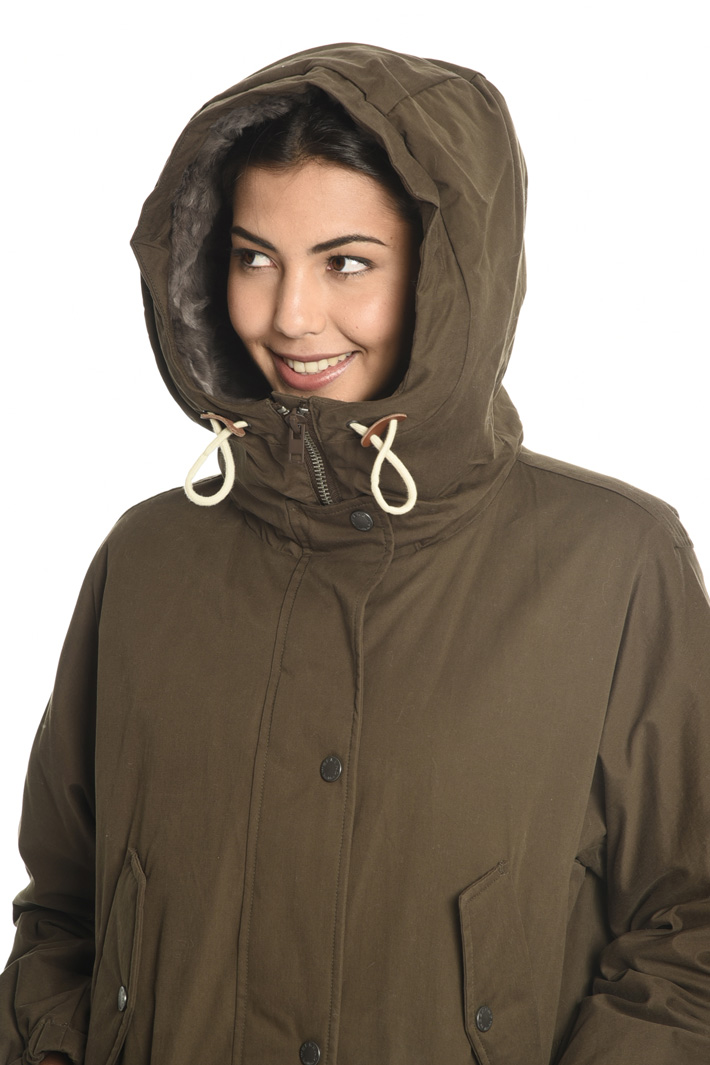 Parka with fur pockets Intrend Parka with fur pockets Intrend