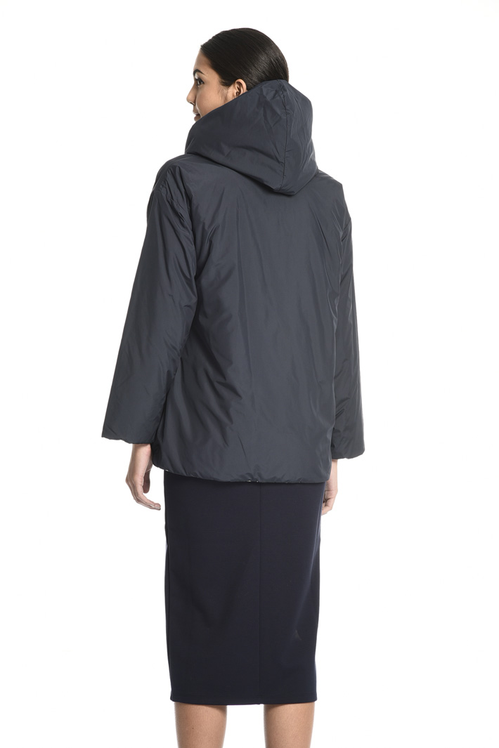 Puffer jacket with stole Intrend Puffer jacket with stole Intrend