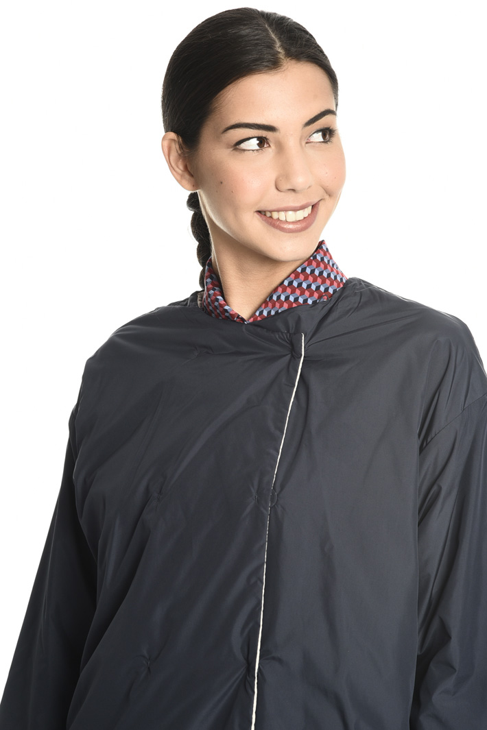 Puffer jacket with stole Intrend Puffer jacket with stole Intrend