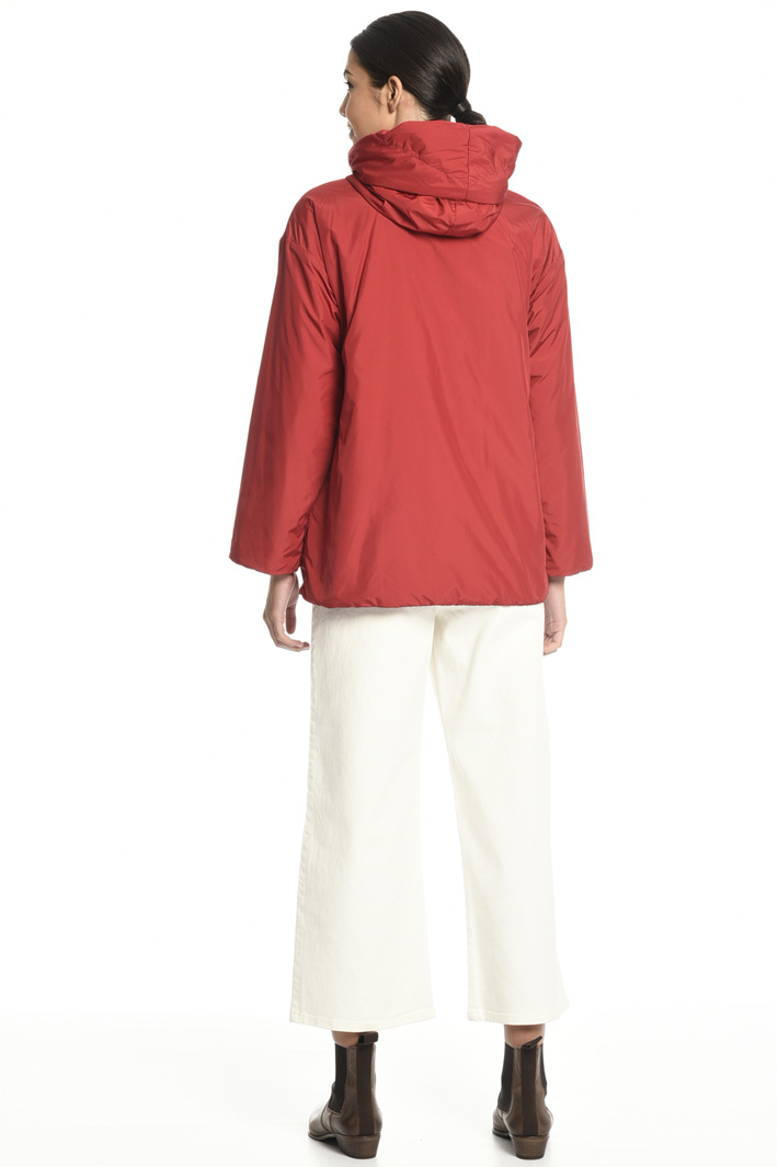 Puffer jacket with stole Intrend Puffer jacket with stole Intrend