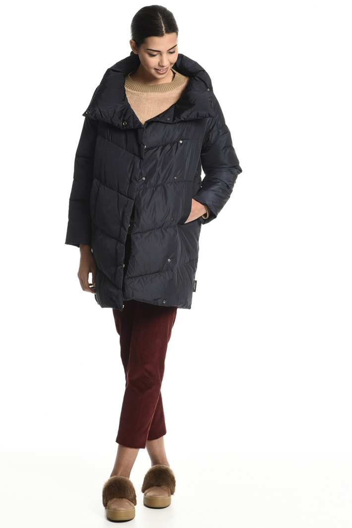 Funnel neck down coat Intrend Funnel neck down coat Intrend