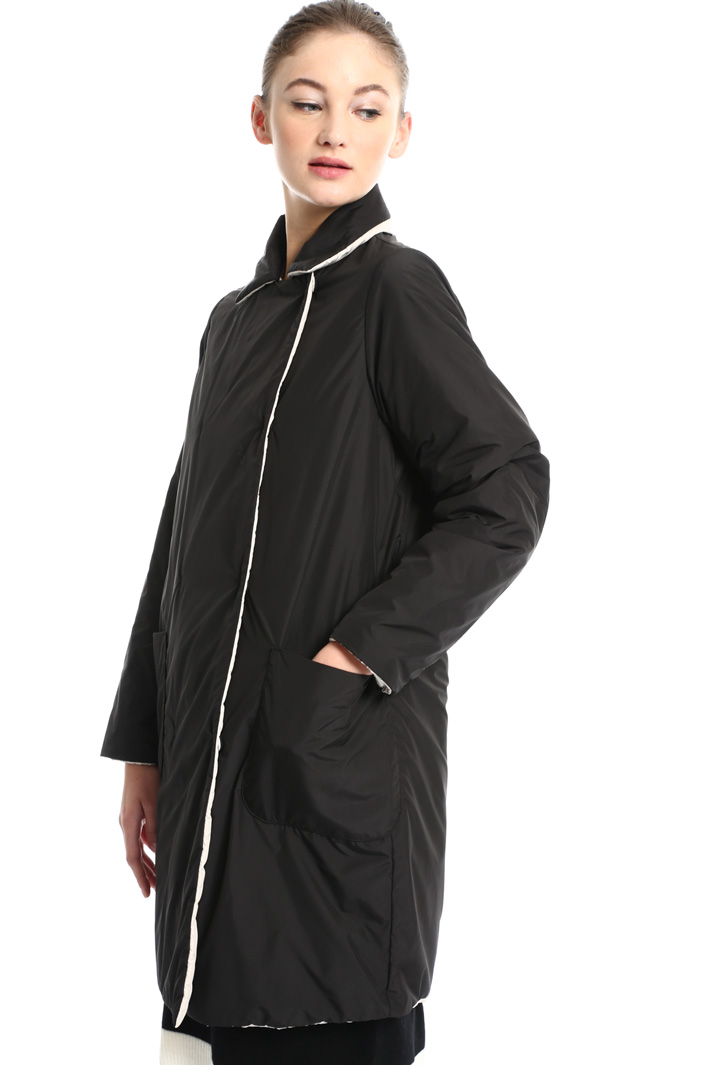 Puffer coat wit patch pockets Intrend Puffer coat wit patch pockets Intrend