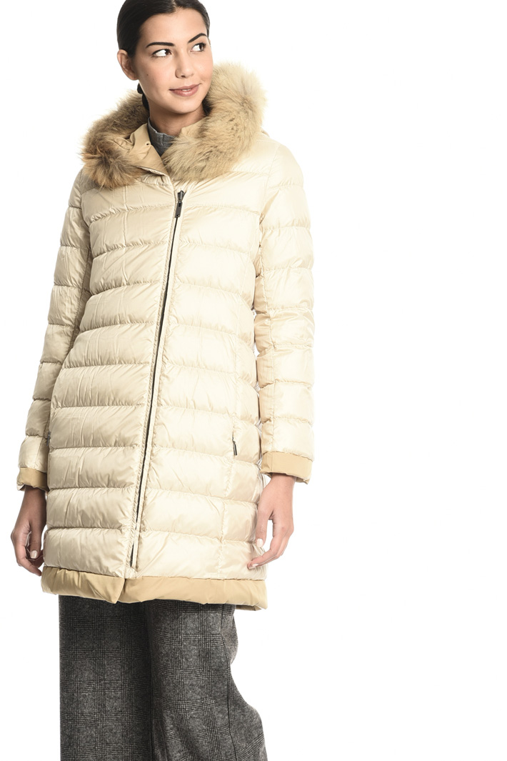 Fur trim puffer coat Intrend Fur trim puffer coat Intrend