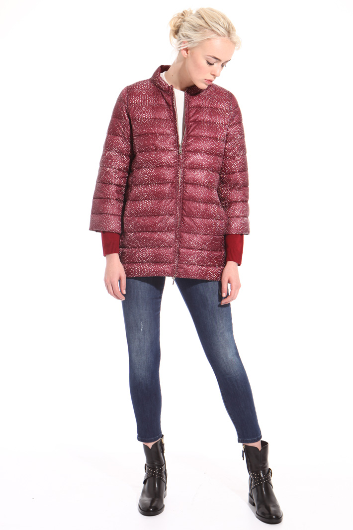 Printed padded jacket Intrend Printed padded jacket Intrend