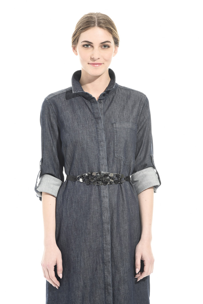 Grosgrain belt with jewel Intrend Grosgrain belt with jewel Intrend
