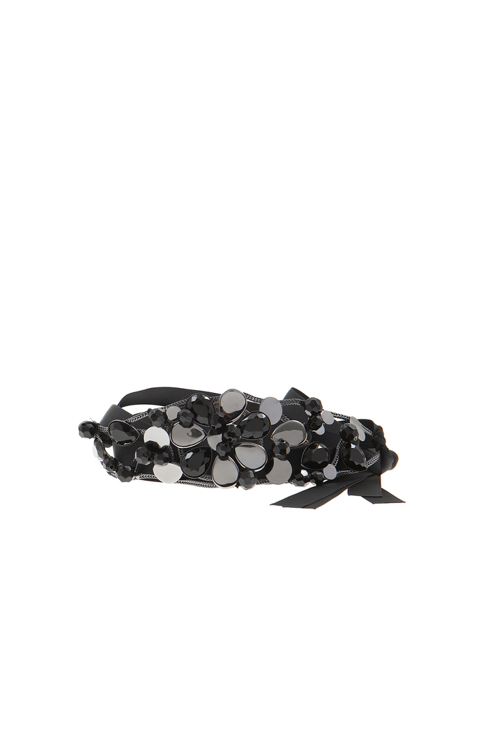 Grosgrain belt with jewel Intrend Grosgrain belt with jewel Intrend