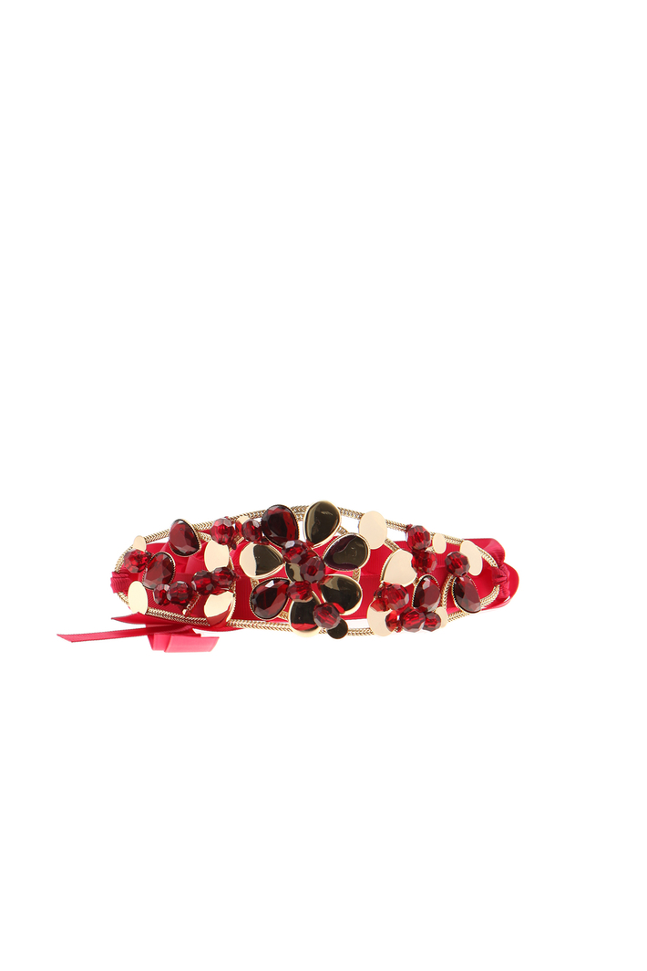 Grosgrain belt with jewel Intrend Grosgrain belt with jewel Intrend