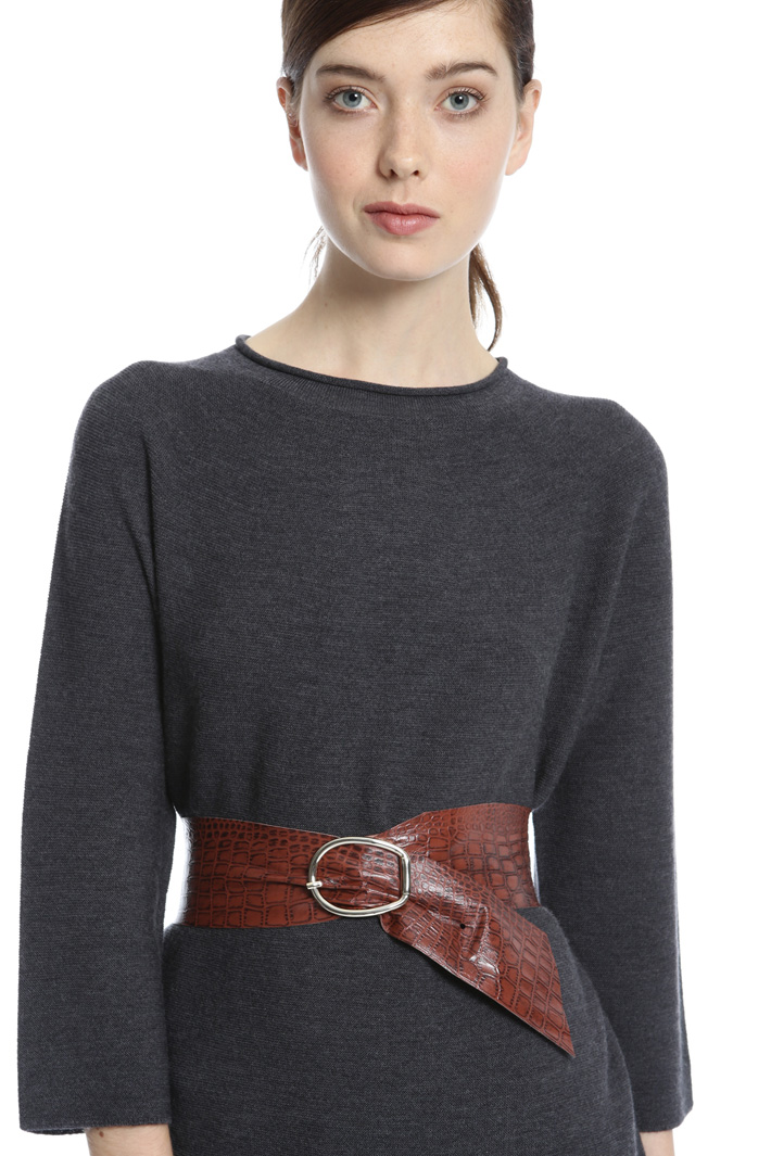 Leather sash Intrend Leather sash Intrend