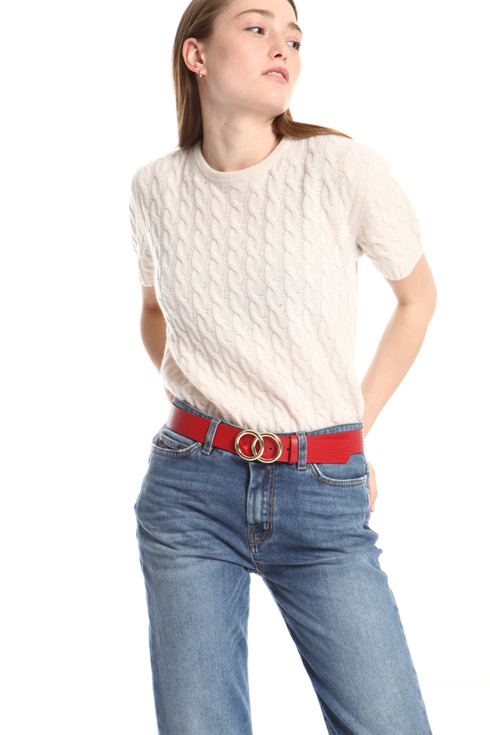 Faux-leather belt Intrend Faux-leather belt Intrend