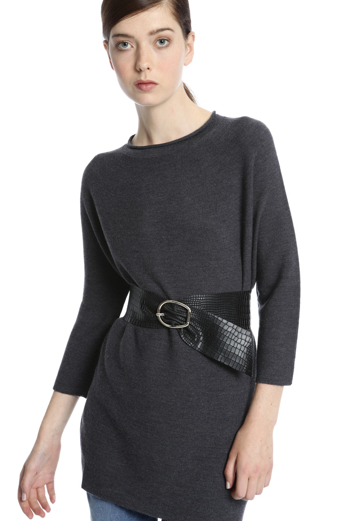 Leather sash Intrend Leather sash Intrend