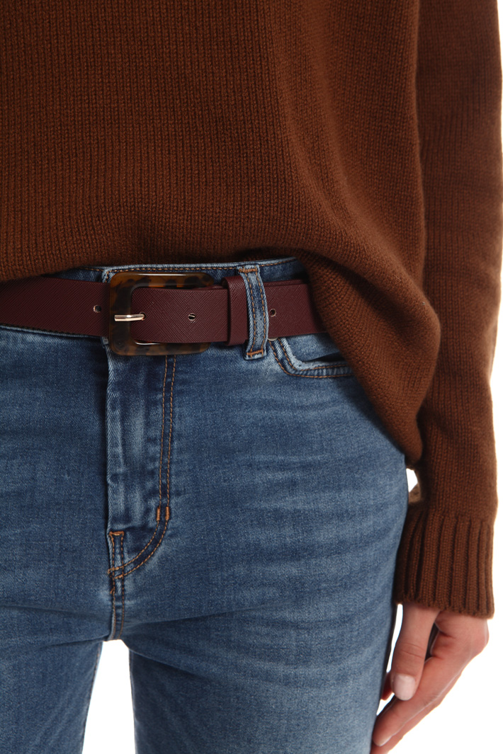 Saffiano-effect belt Intrend Saffiano-effect belt Intrend