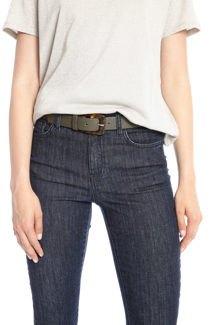 Saffiano-effect belt Intrend Saffiano-effect belt Intrend