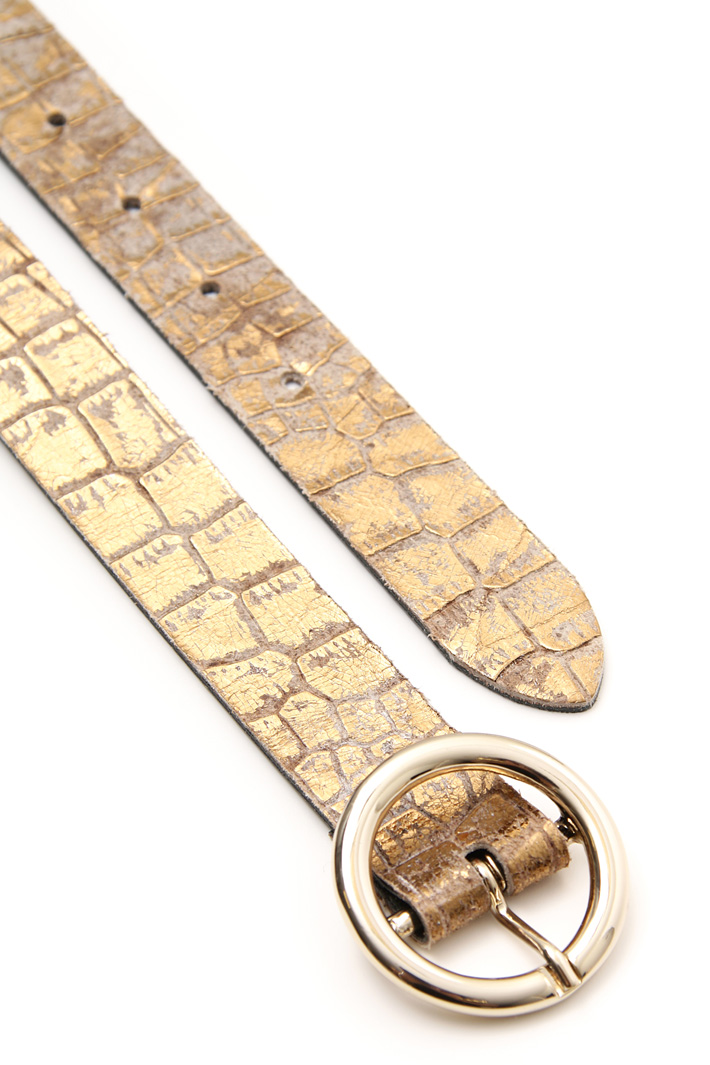 Cowhide leather belt Intrend Cowhide leather belt Intrend
