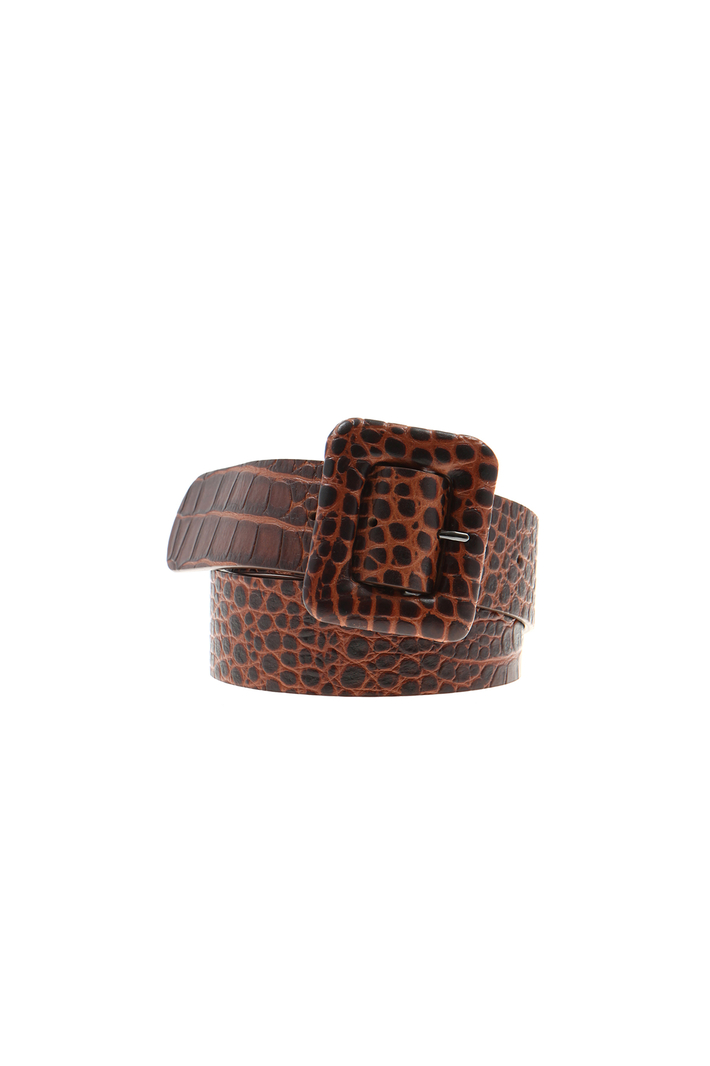 Leather belt Intrend Leather belt Intrend