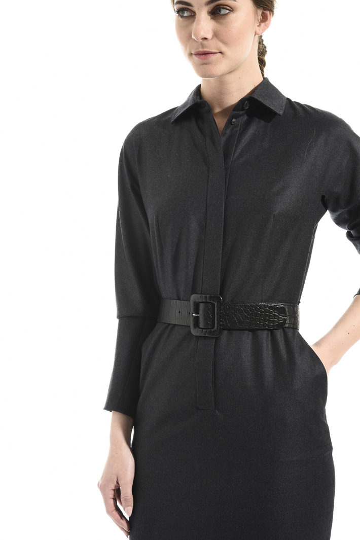 Leather belt Intrend Leather belt Intrend