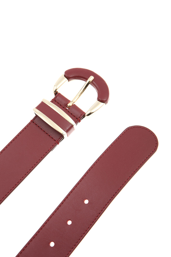Smooth leather belt Intrend Smooth leather belt Intrend