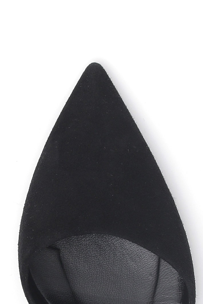 Suede leather décolleté Intrend Suede leather décolleté Intrend