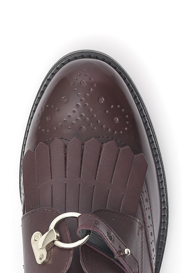 Fringed laced shoes Intrend Fringed laced shoes Intrend