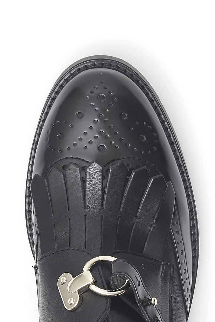 Fringed laced shoes Intrend Fringed laced shoes Intrend