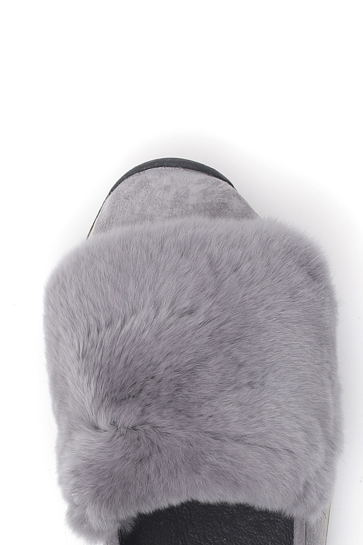 Moccasin with lapin detail Intrend Moccasin with lapin detail Intrend