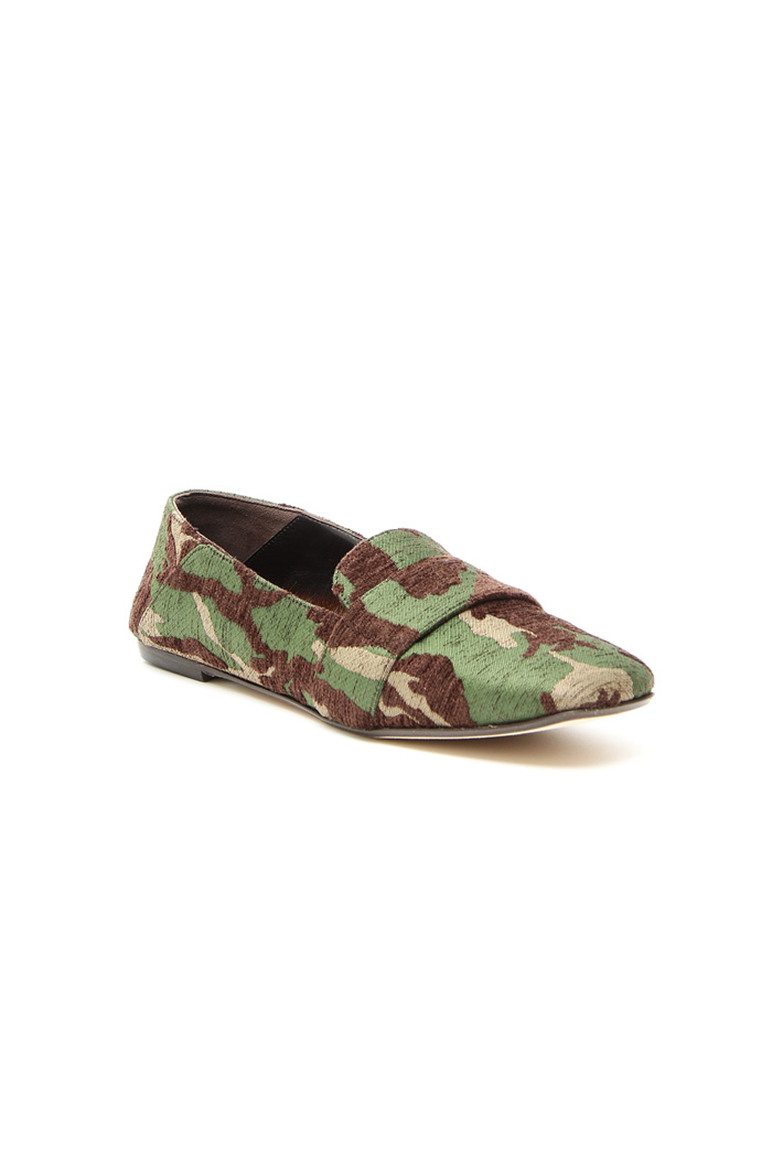 Moccasin with mink lining Intrend Moccasin with mink lining Intrend