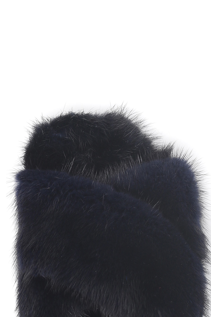 Mink slipper Intrend Mink slipper Intrend