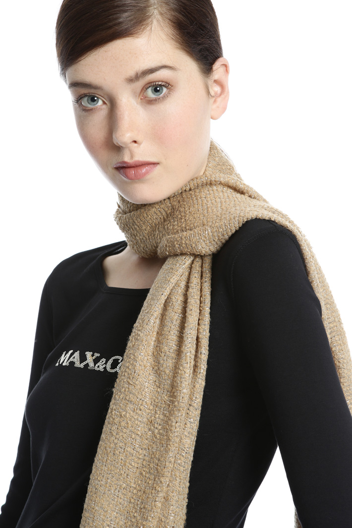 Wool blend scarf Intrend Wool blend scarf Intrend