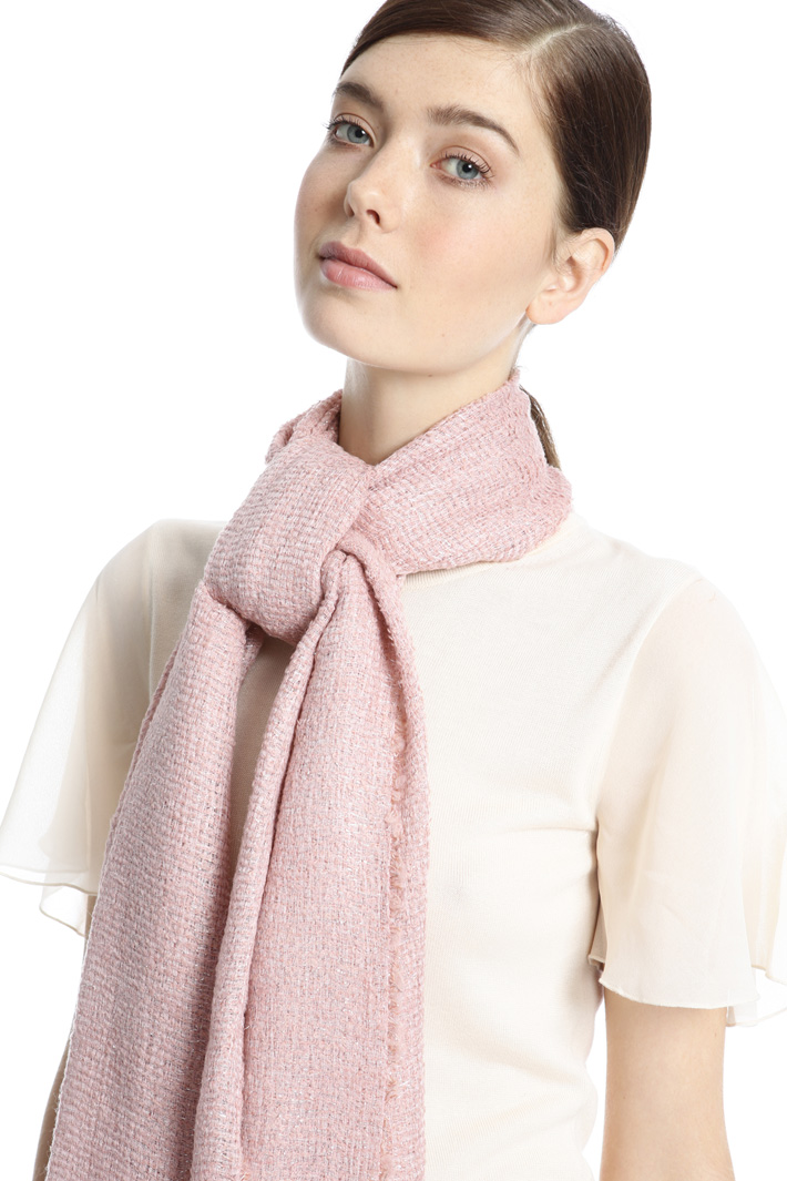 Wool blend scarf Intrend Wool blend scarf Intrend