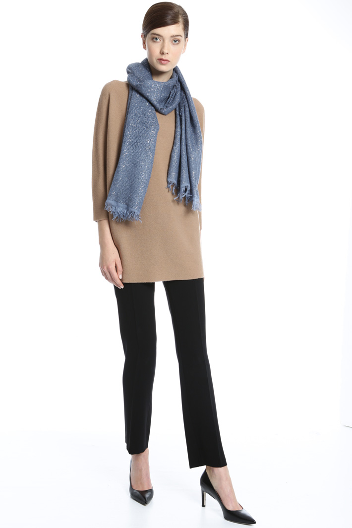 Wool blend scarf Intrend Wool blend scarf Intrend