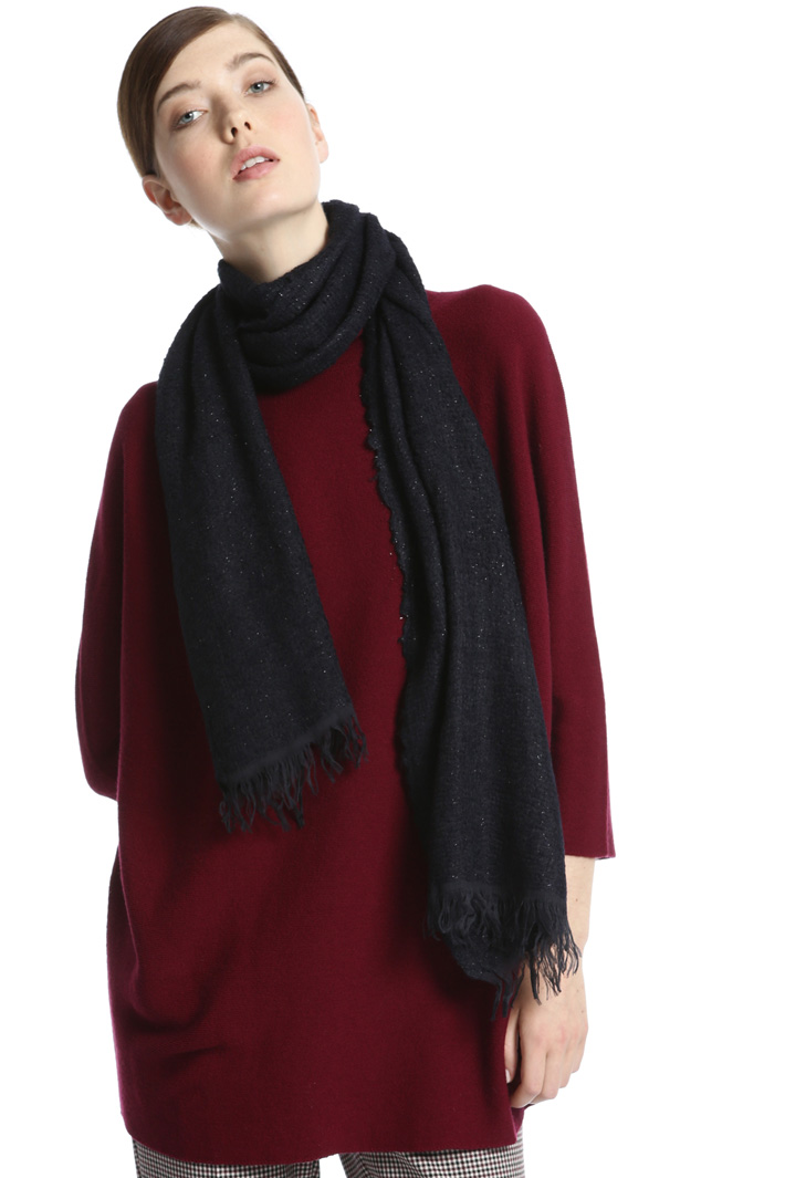 Wool blend scarf Intrend Wool blend scarf Intrend