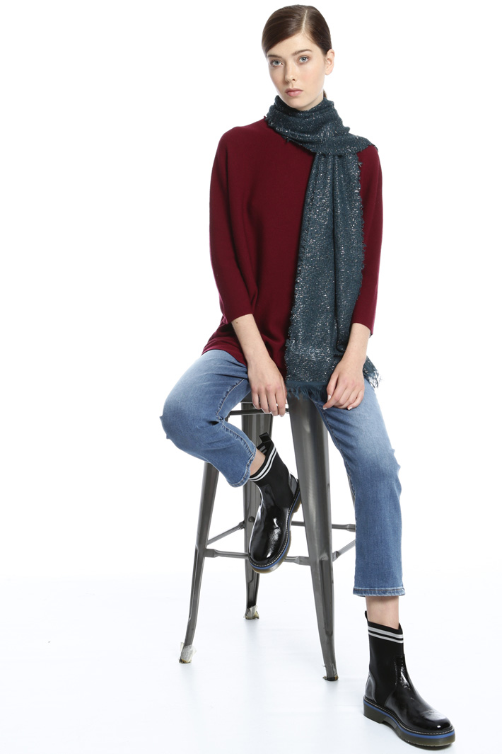 Wool blend scarf Intrend Wool blend scarf Intrend