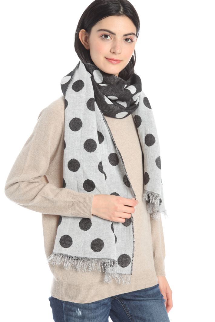 Merino wool stole Intrend Merino wool stole Intrend