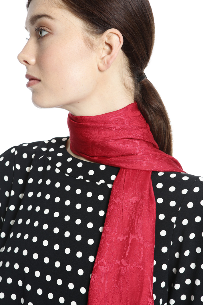 Printed viscose foulard Intrend Printed viscose foulard Intrend