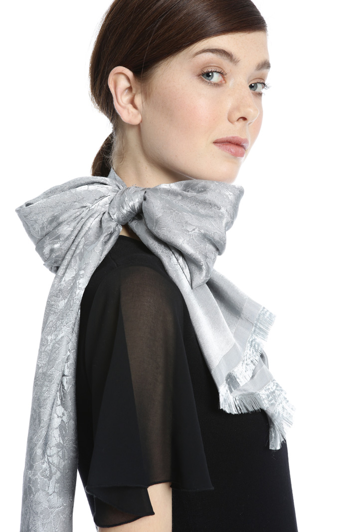 Printed viscose foulard Intrend Printed viscose foulard Intrend