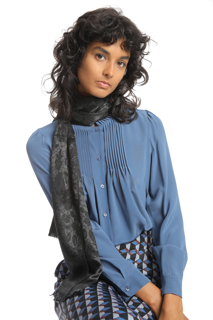 Printed viscose foulard Intrend Printed viscose foulard Intrend