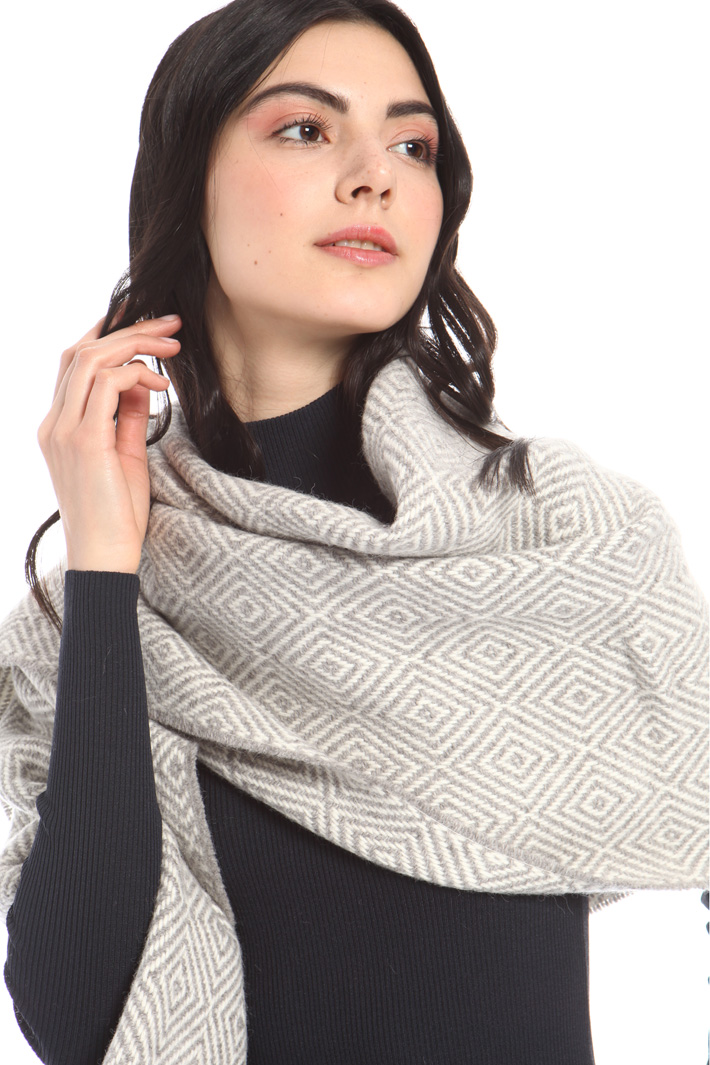 Yarn-dyed alpaca stole Intrend Yarn-dyed alpaca stole Intrend