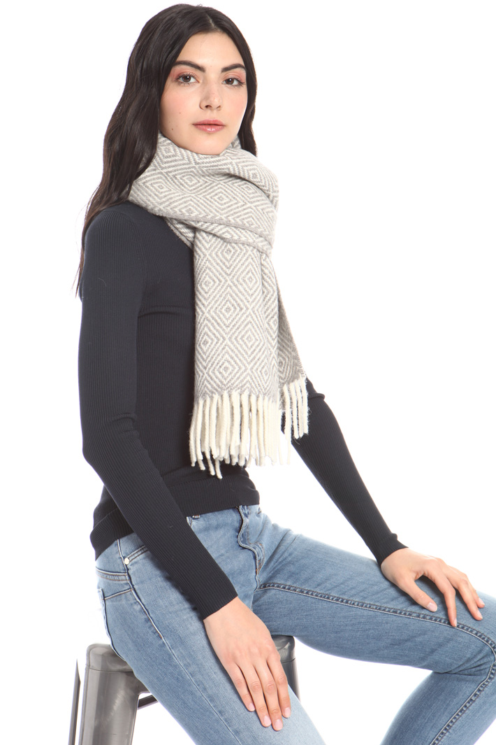 Yarn-dyed alpaca stole Intrend Yarn-dyed alpaca stole Intrend