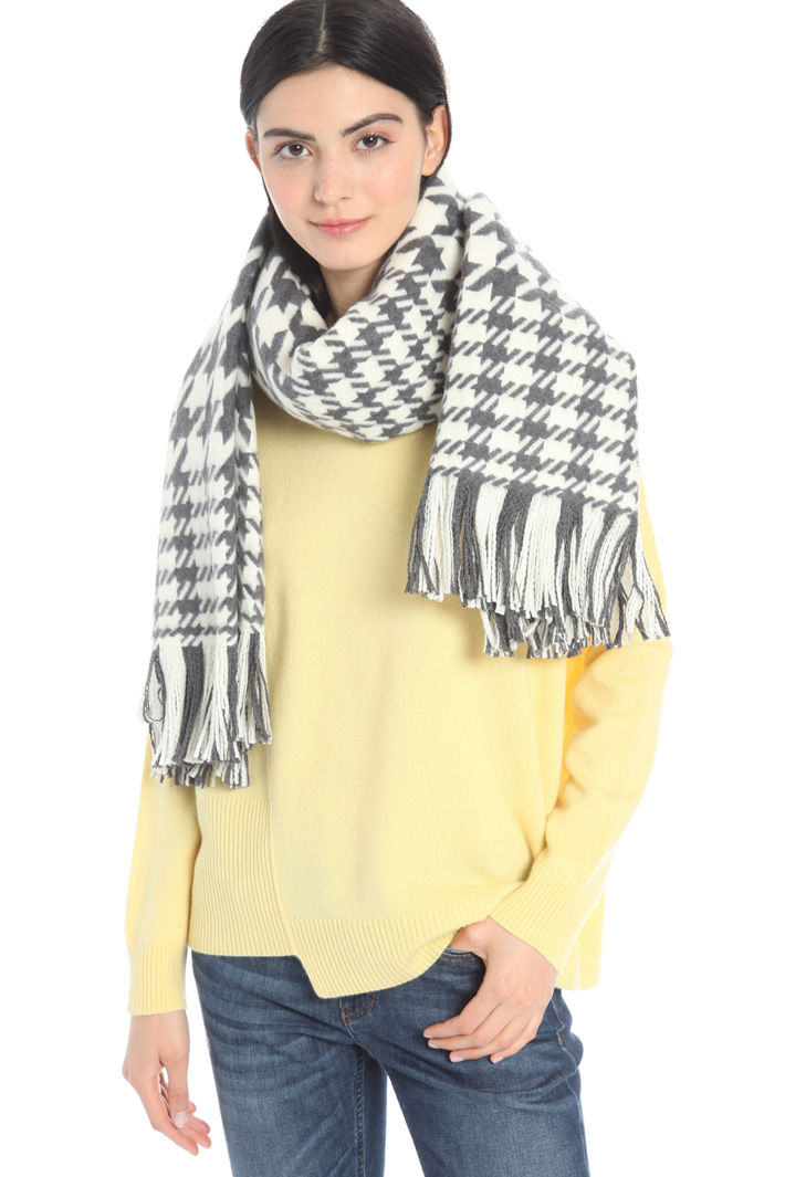 Large wool stole Intrend Large wool stole Intrend