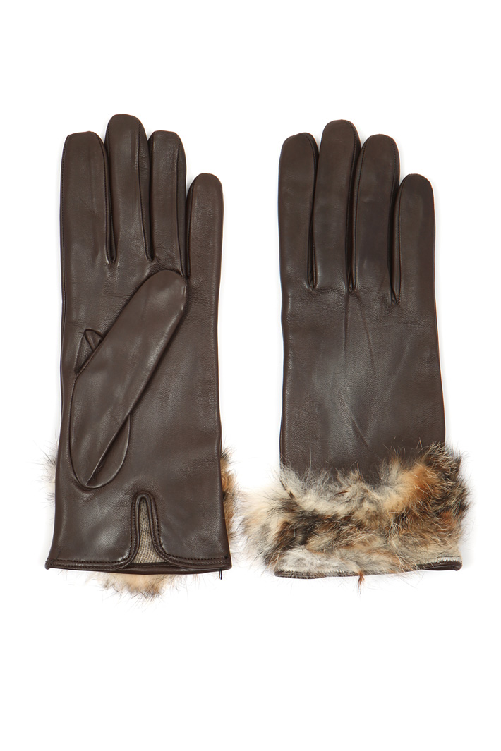 Gloves with fur trim
Intrend Gloves with fur trim
Intrend