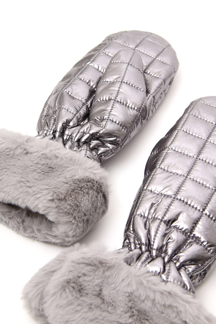 Laminated gloves with insert Intrend Laminated gloves with insert Intrend
