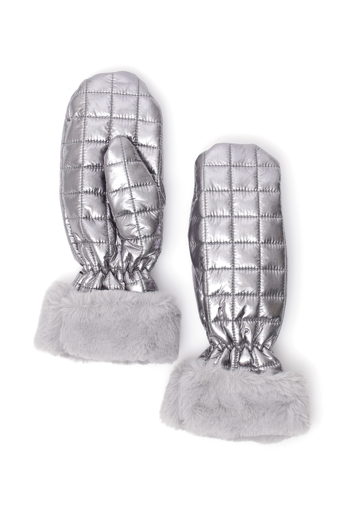 Laminated gloves with insert Intrend Laminated gloves with insert Intrend