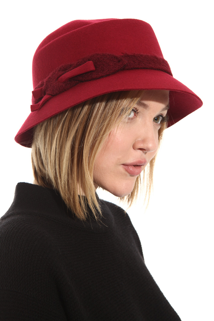 Felted wool hat Intrend Felted wool hat Intrend