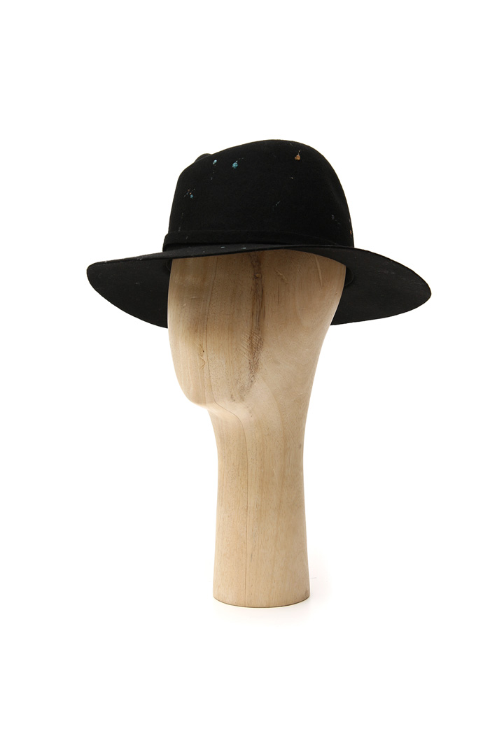 Embroidered fedora hat Intrend Embroidered fedora hat Intrend