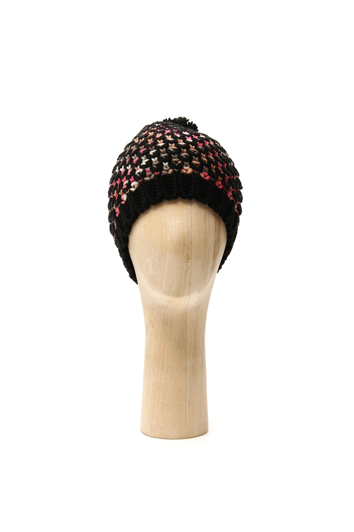 Multicoloured beanie hat Intrend Multicoloured beanie hat Intrend