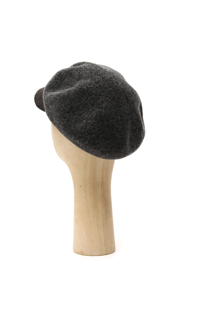 Wool hat with visor Intrend Wool hat with visor Intrend