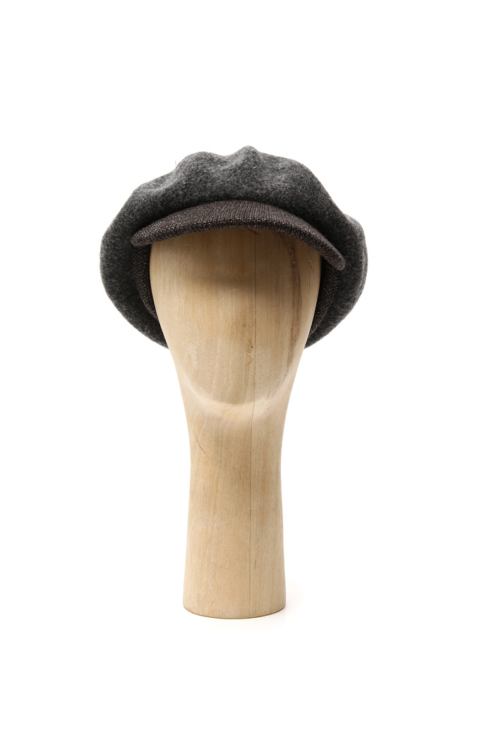 Wool hat with visor Intrend Wool hat with visor Intrend