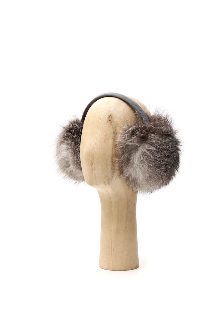 Fox fur ear muffs Intrend Fox fur ear muffs Intrend